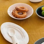 oval dish in sable brillant