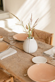 blanc peach flat plate