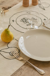 assiette plate quartz