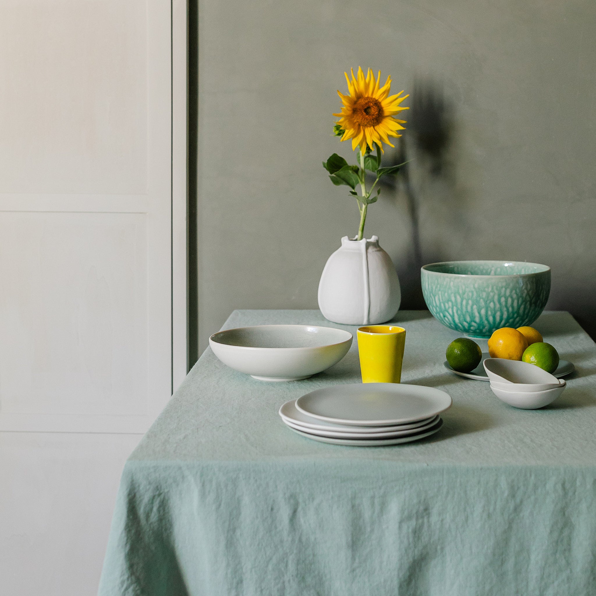 Salatschüssel M Jade