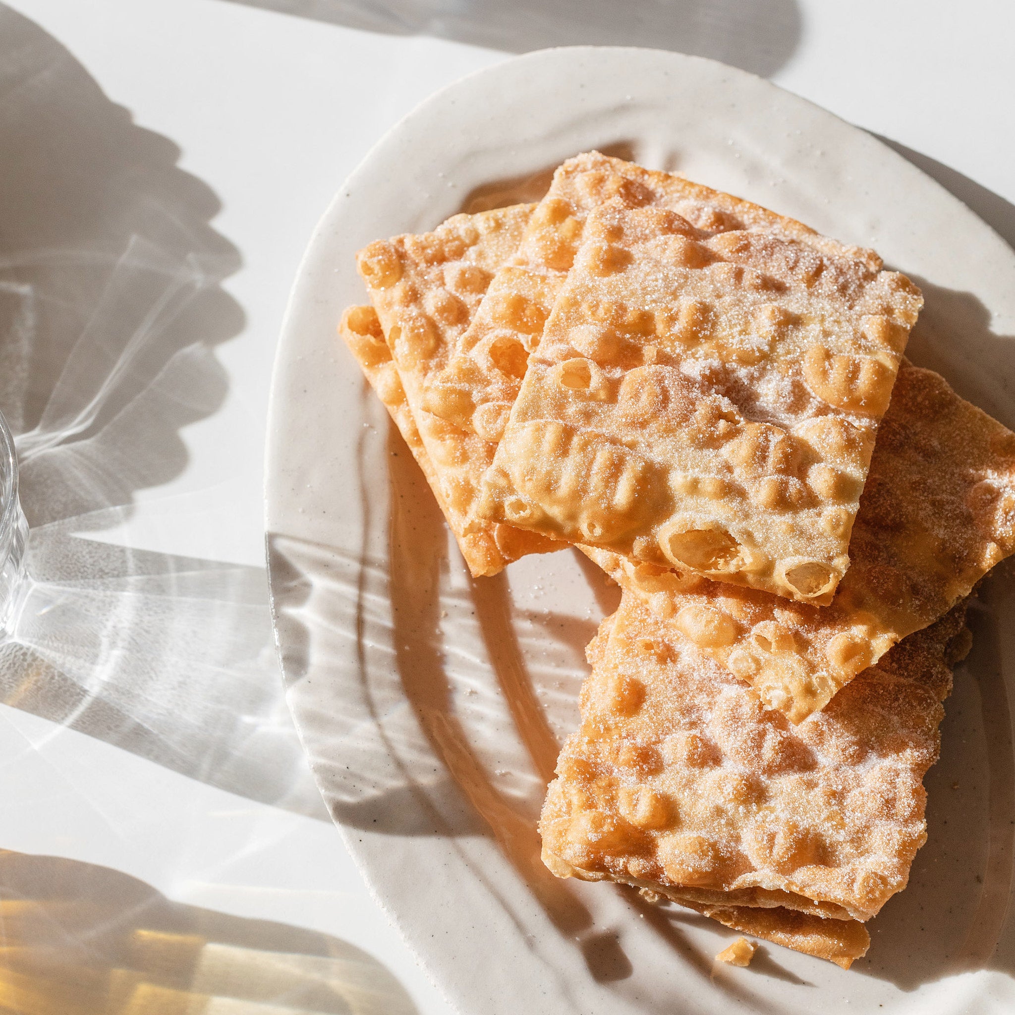 plat ovale m sable brillant