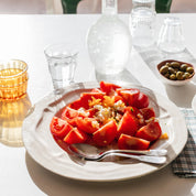 plat rond l sable brillant