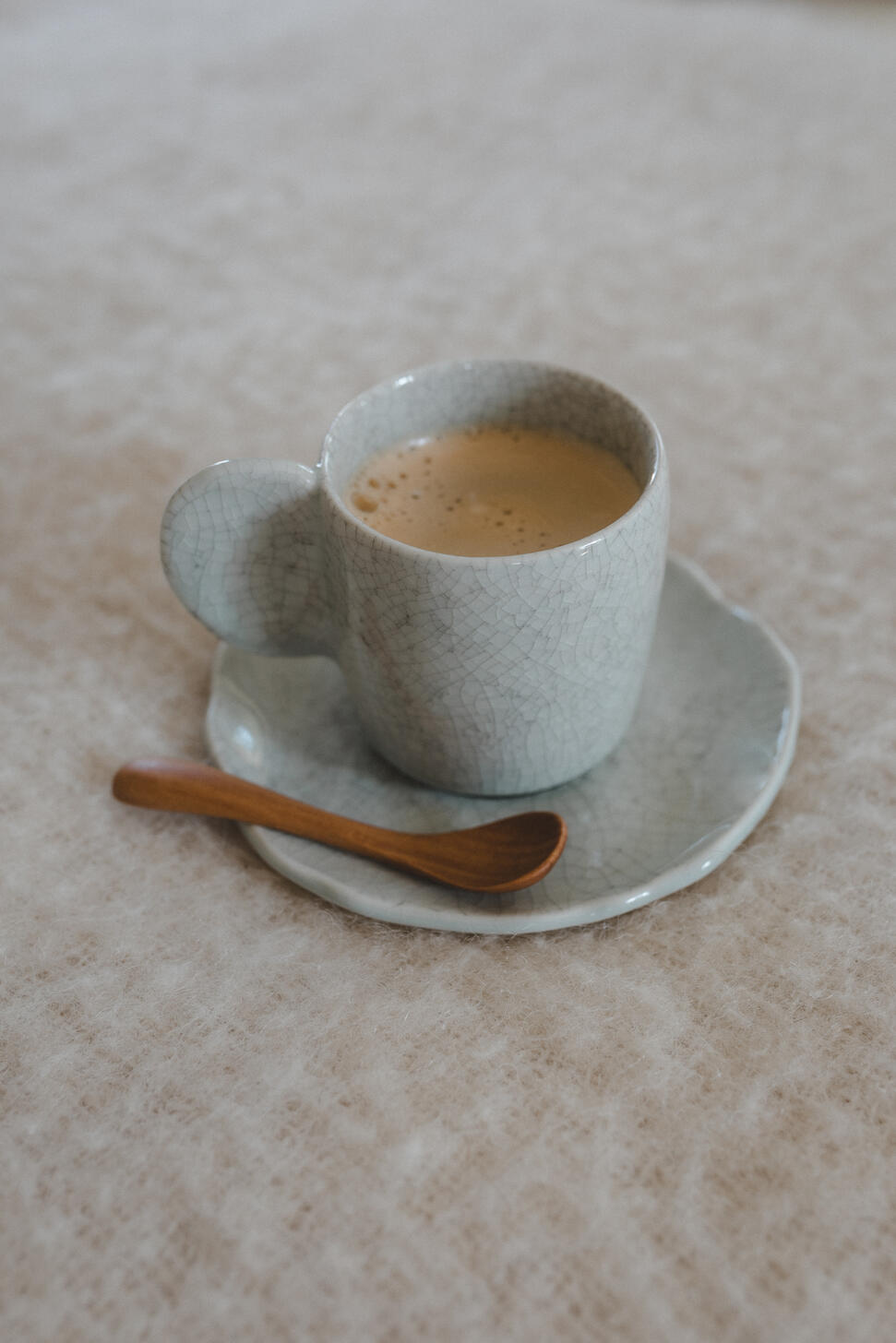 celadon saucer