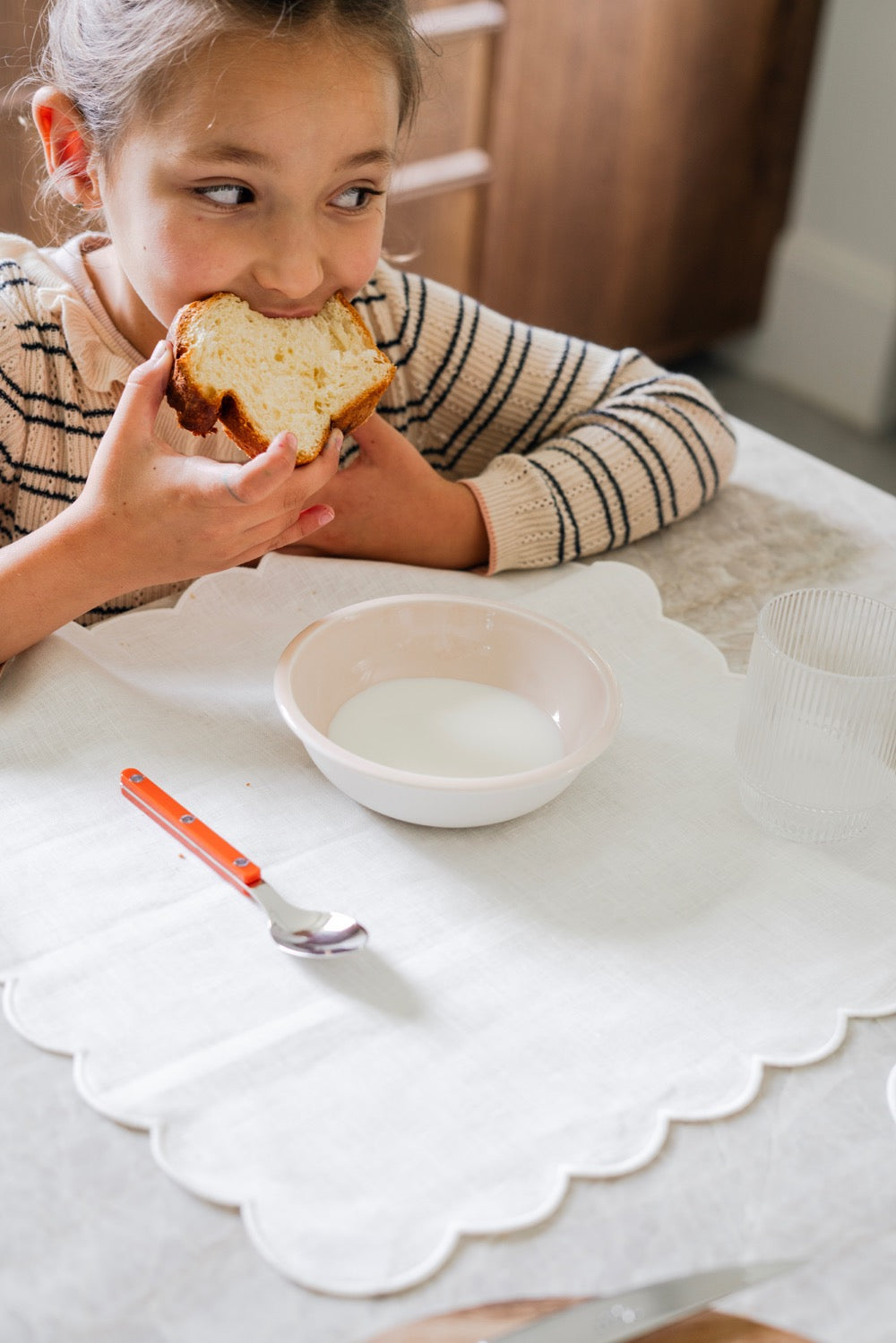 rosa Löschblatt-Rosabecher