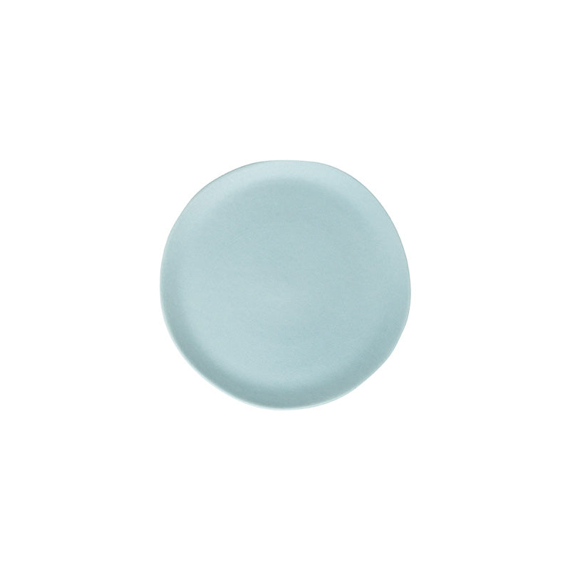 assiette à pain pavot bleu