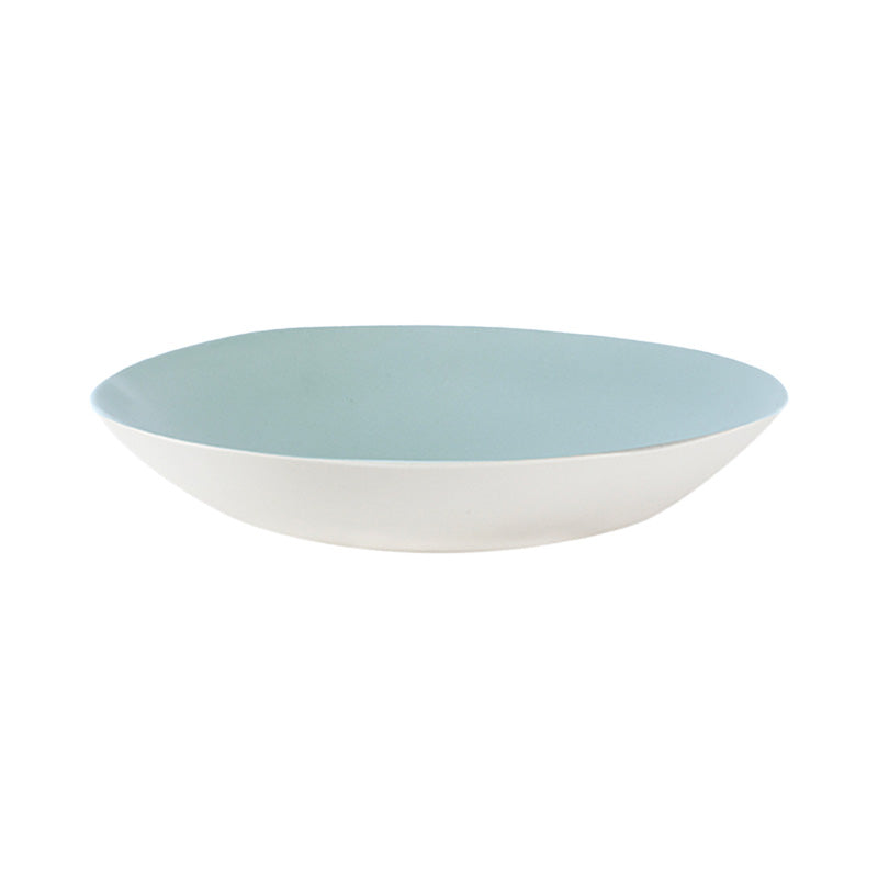 assiette pasta pavot bleu