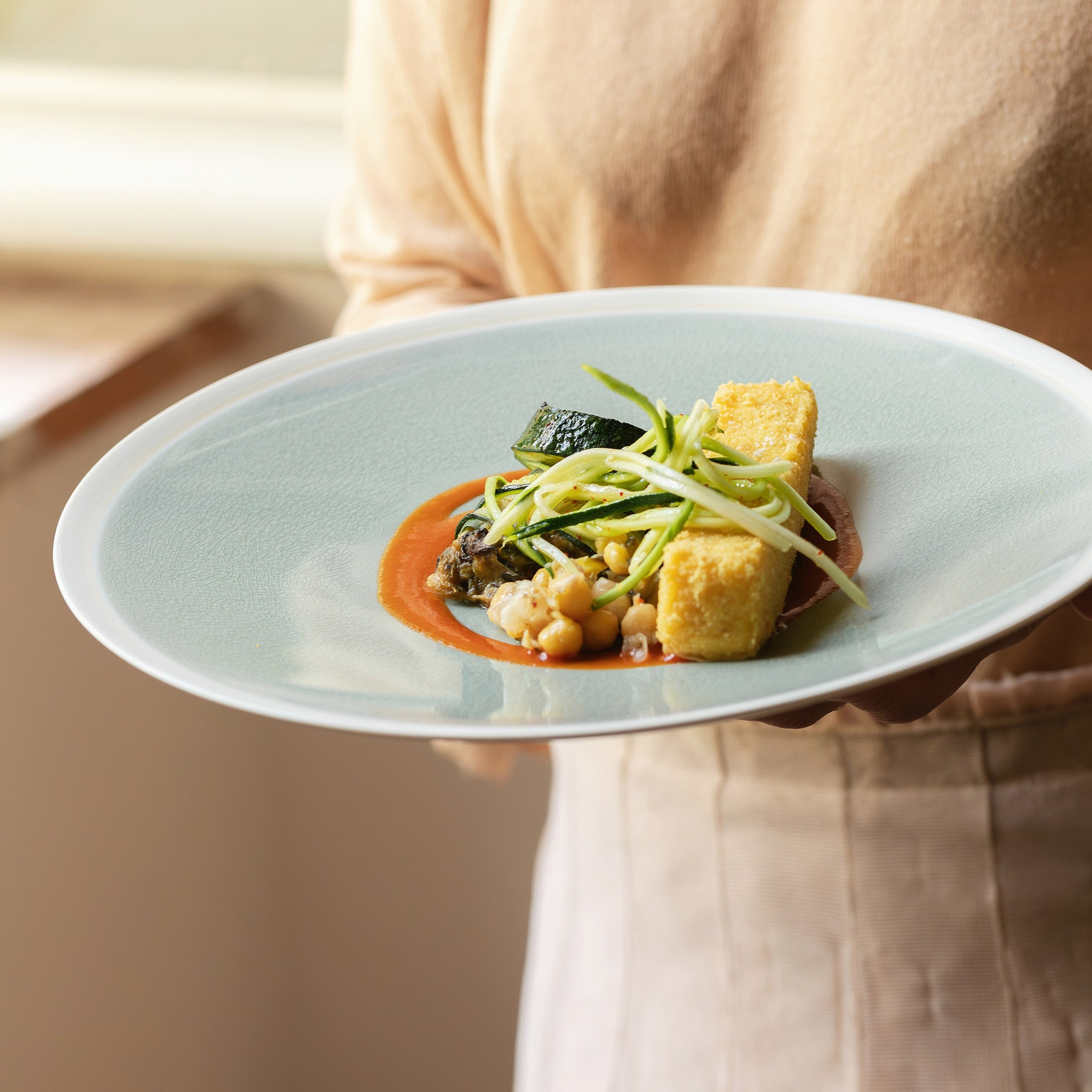 Kaschmir-Flachteller