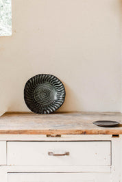 assiette creuse charbon