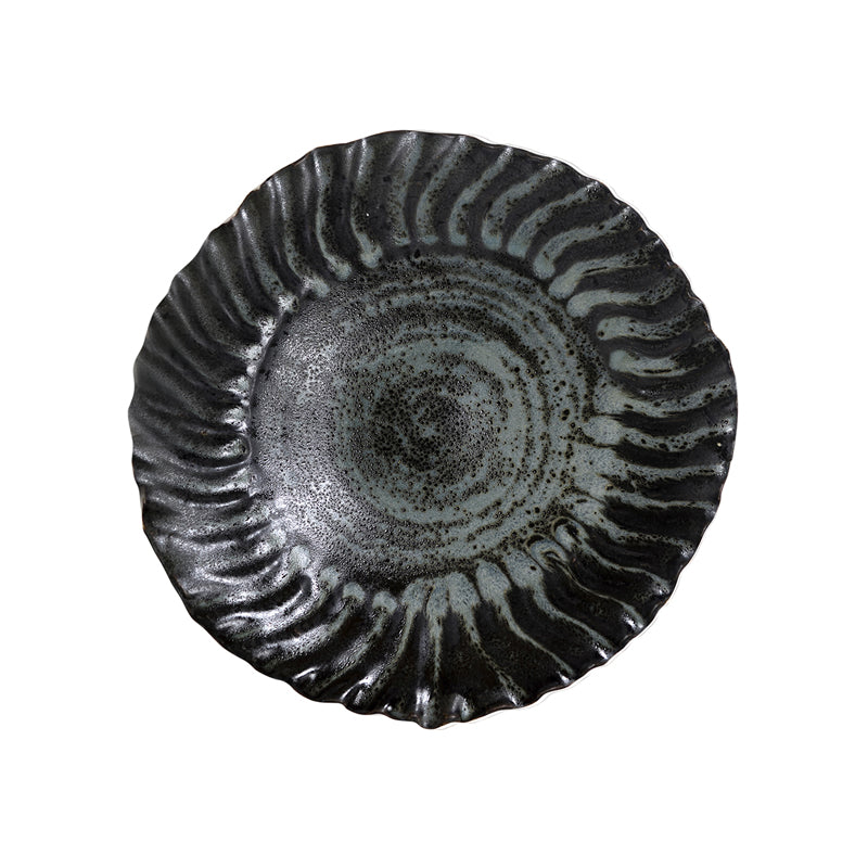 assiette creuse charbon