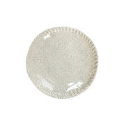 crackled quartz dessert plate