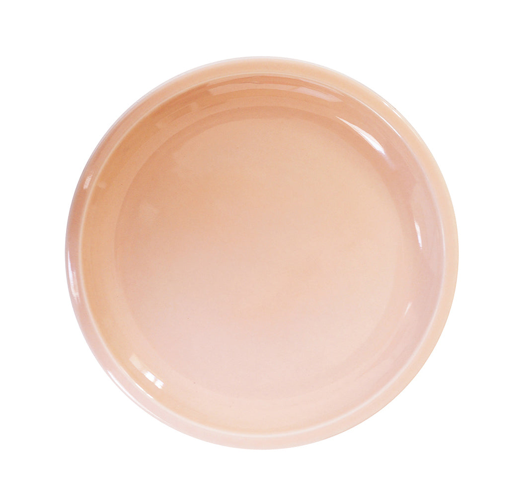 rose buvard paper plate