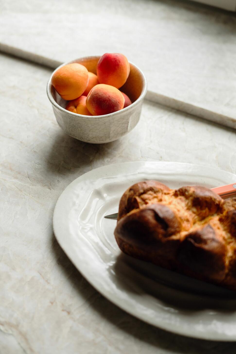 quartz craquelé bowl