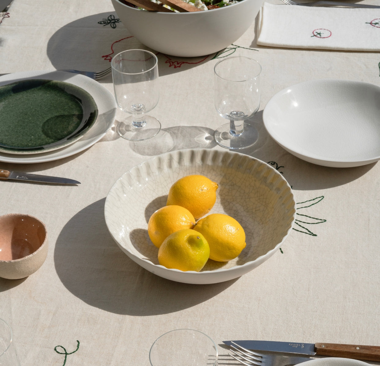 SERVING BOWL DASHI QUARTZ CRAQUELE