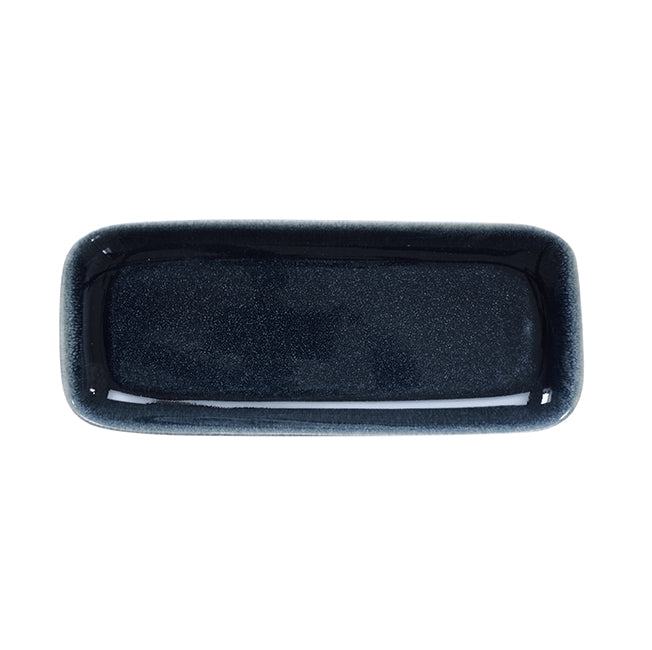 plat à sushi bleu nuit