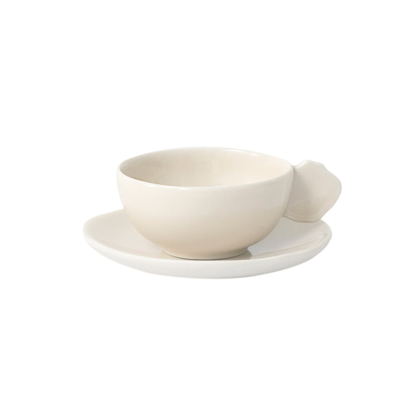 nude cup & saucer
