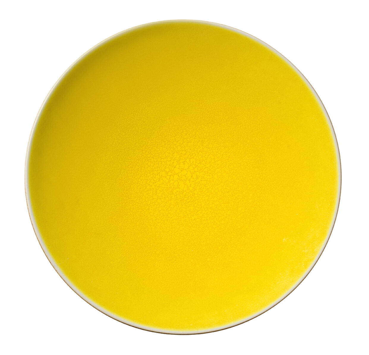 assiette xl tourron citron fabricant céramique