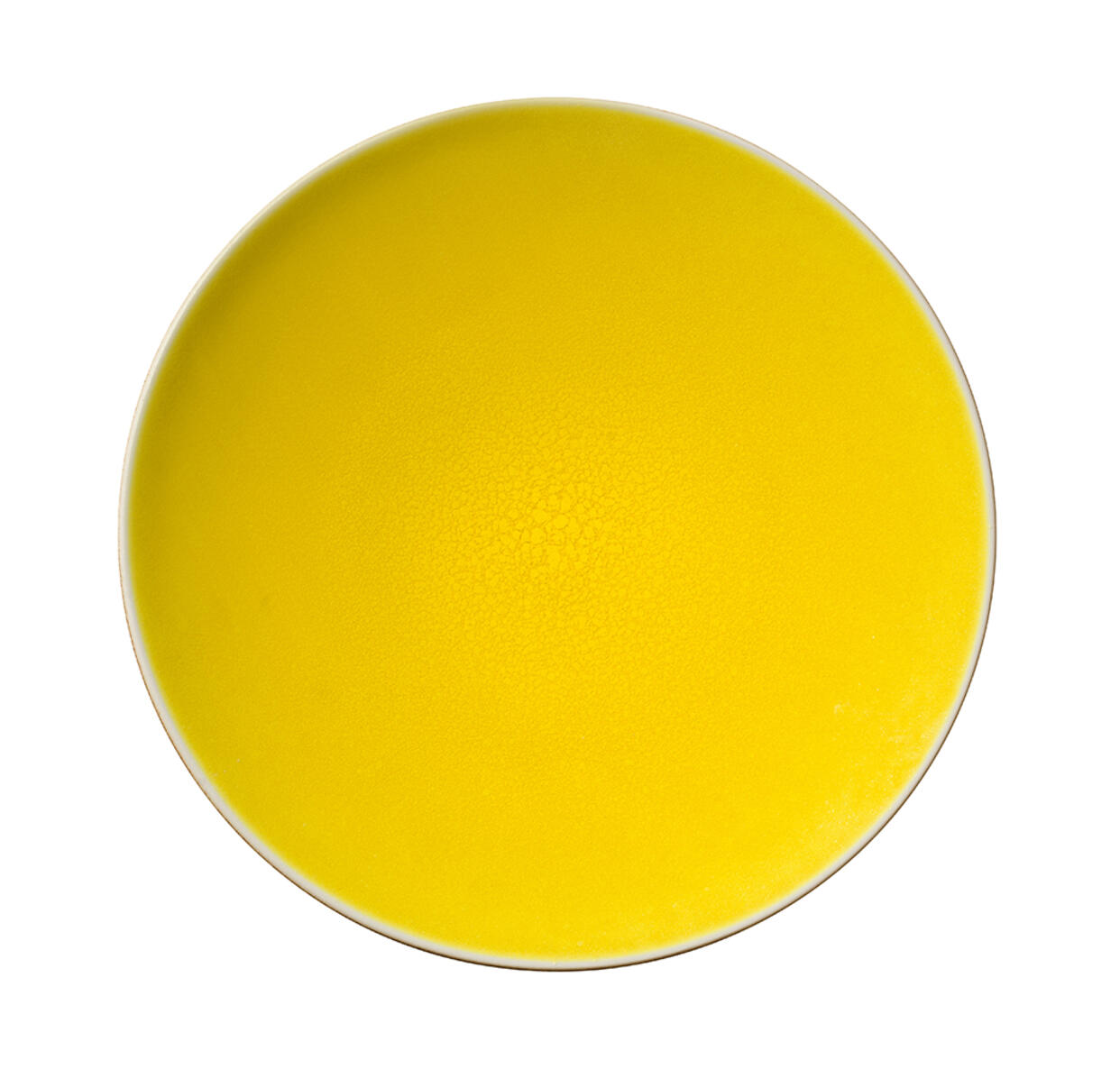 plate l tourron citron ceramic manufacturer
