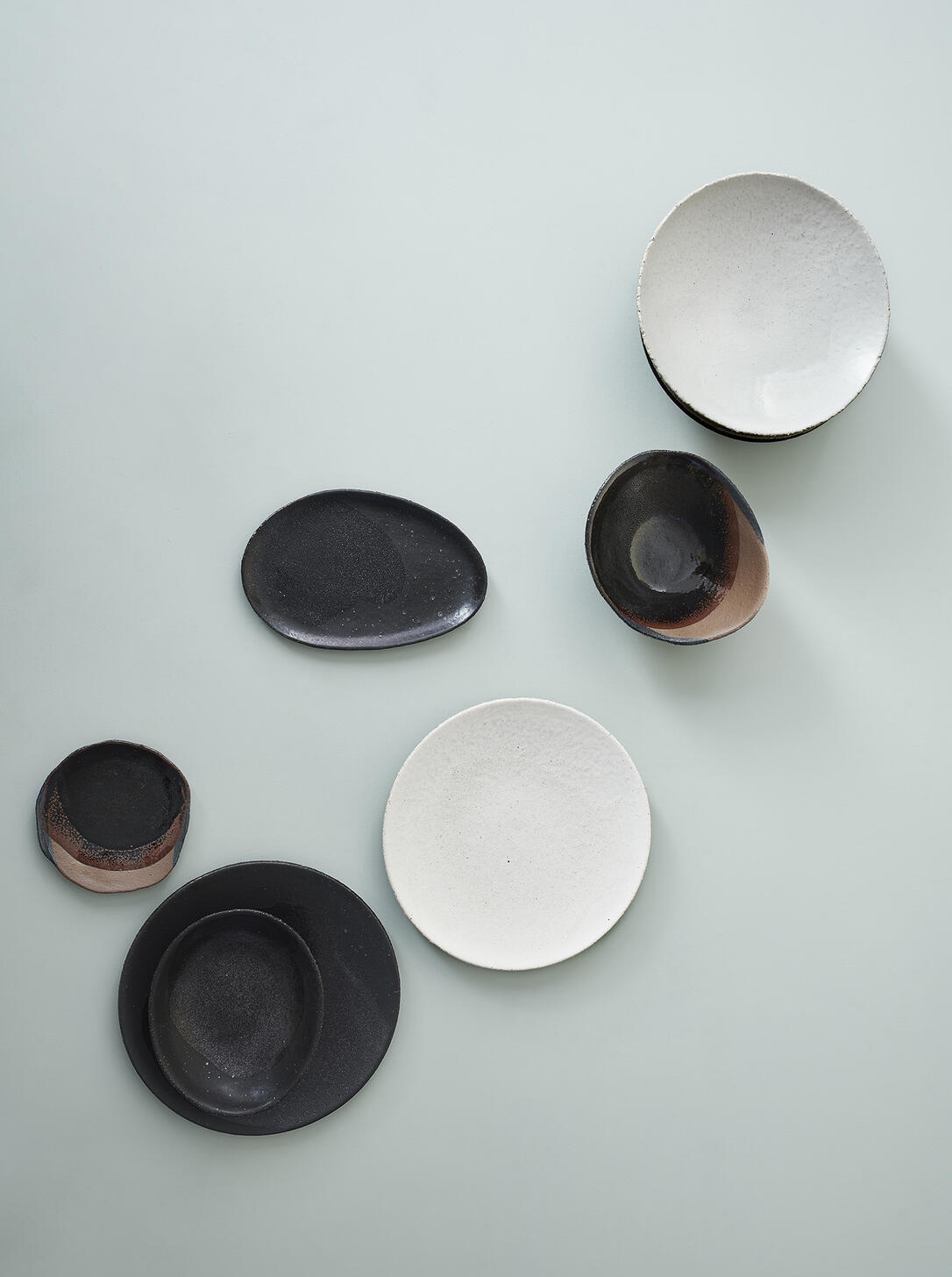 oval dish l wabi noir ceramic manufacturer