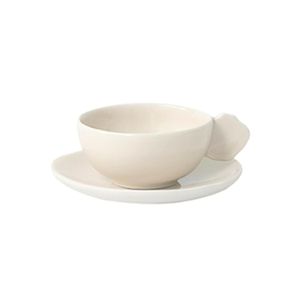 cup & saucer - s plume nude ceramic manufacturer