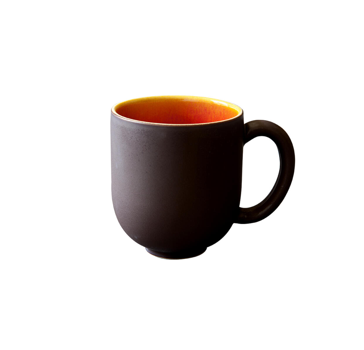 mug tourron orange ceramic manufacturer