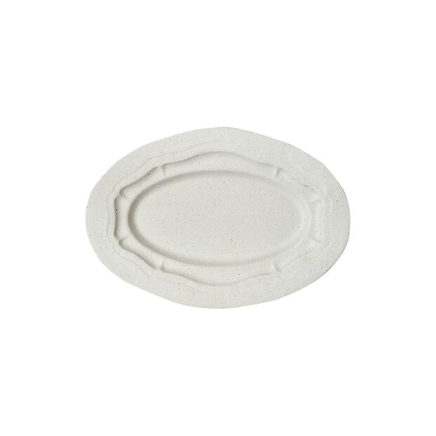 oval dish s refectoire sable mat ceramic manufacturer