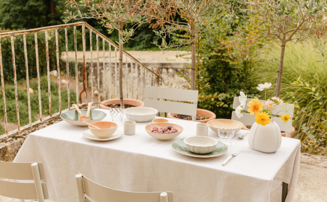 l'été à table