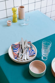 assiette plate nude cobalt