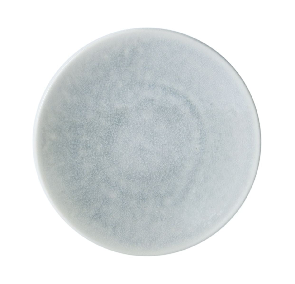 set de 6 assiettes plate opale