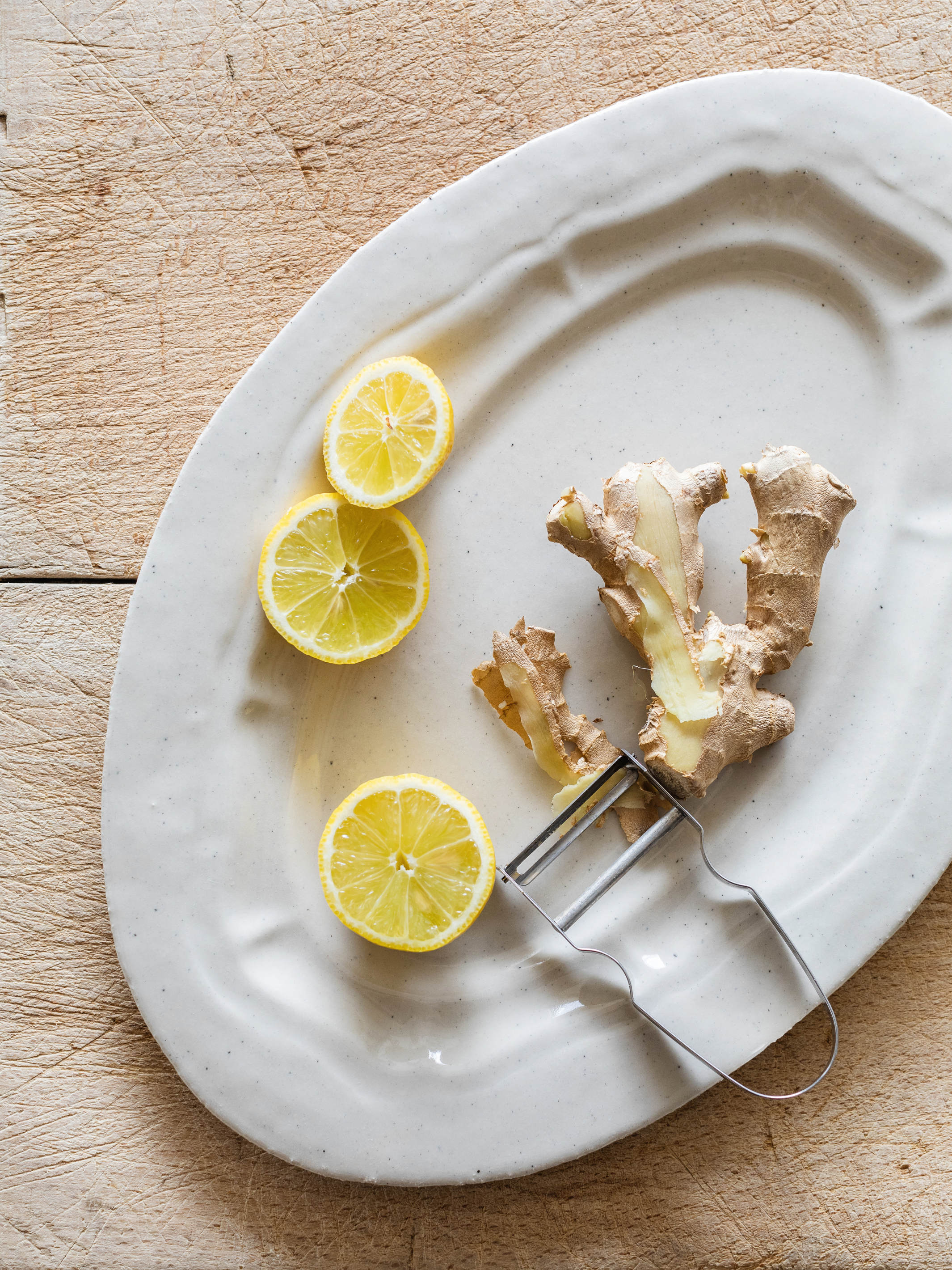 plat ovale m sable brillant-Jars Céramistes