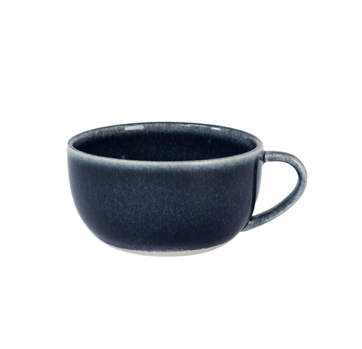 tasse cappuccino bleu nuit