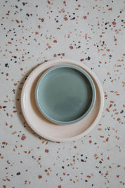 oxide gray dessert plate