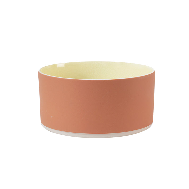 saladier écru terracotta