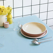 assiette plate nude cobalt