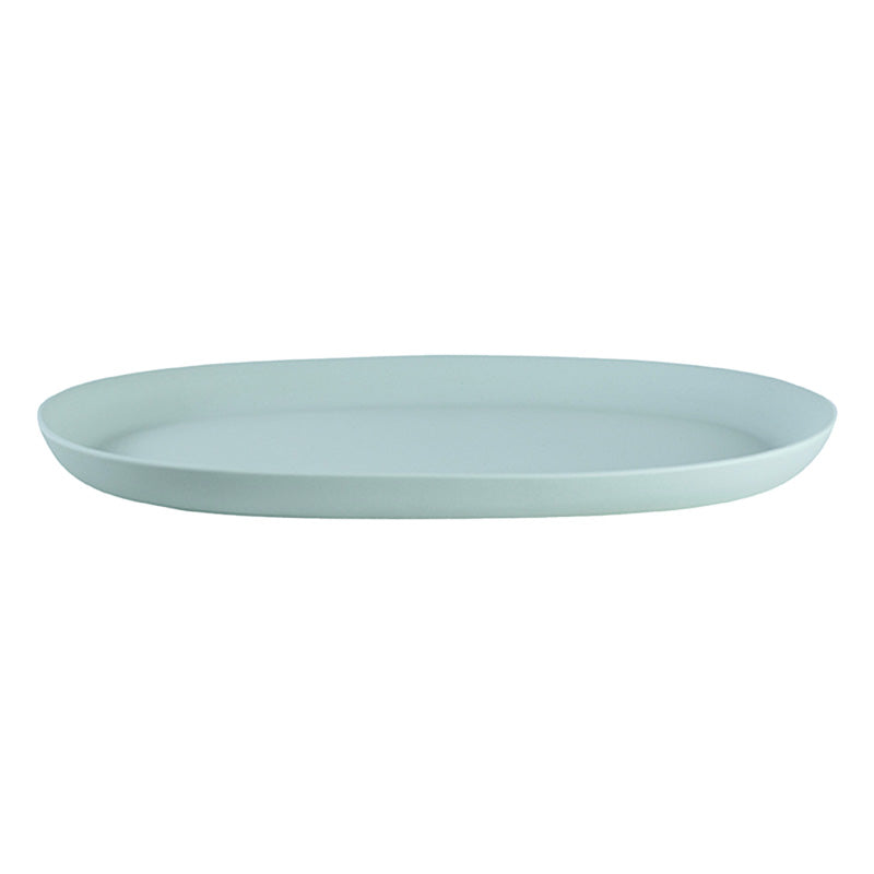 plat ovale xl pavot bleu