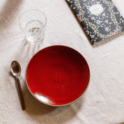 set de 6 assiettes à dessert cerise-Jars Céramistes