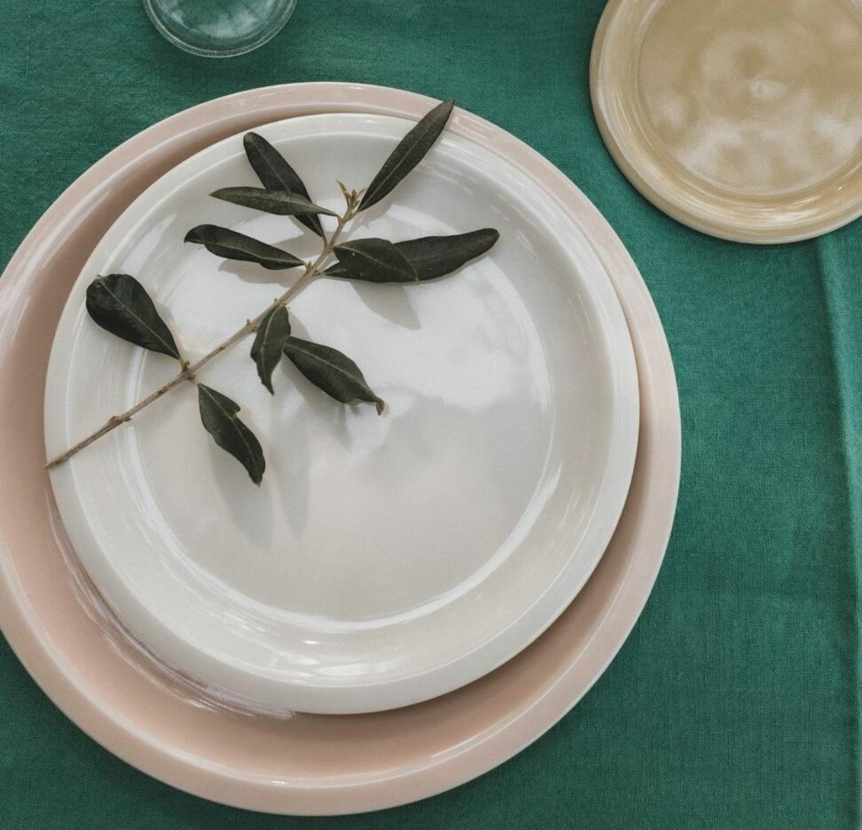 chalk dessert plate