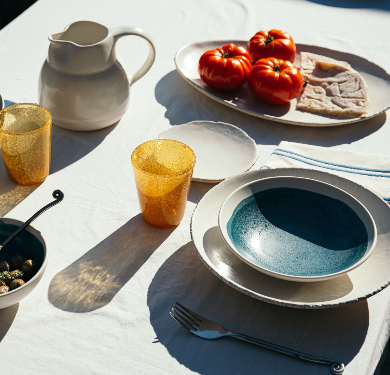 assiette creuse cyclade