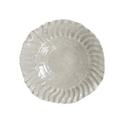 assiette creuse quartz craquelé