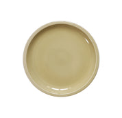 clay green dessert plate