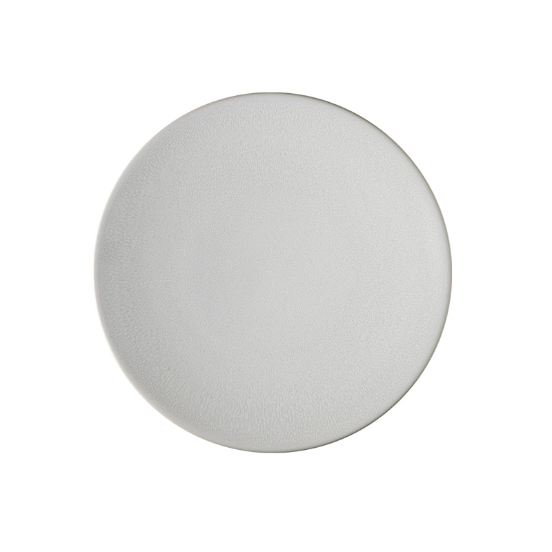 snow dessert plate