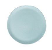 assiette plate pavot bleu