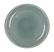 assiette de présentation gris oxyde