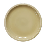 assiette de présentation vert argile-Jars Céramistes