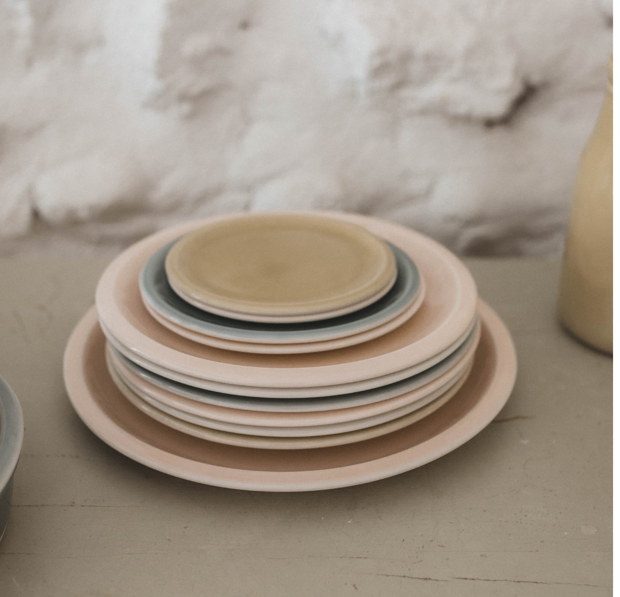 Dessertteller Rose buvard