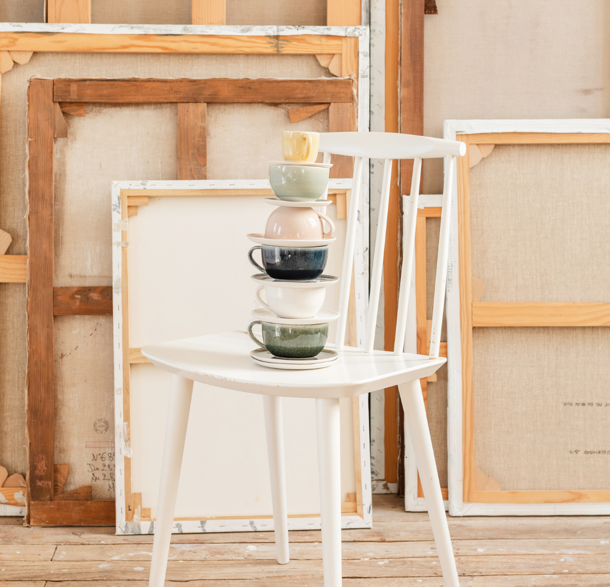 tasse cappuccino genêt