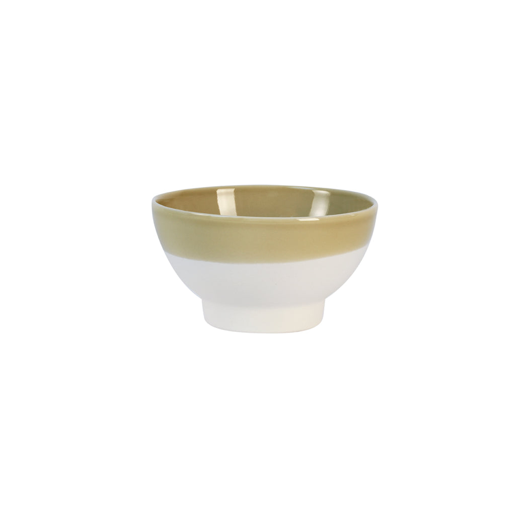 mini clay green bowl