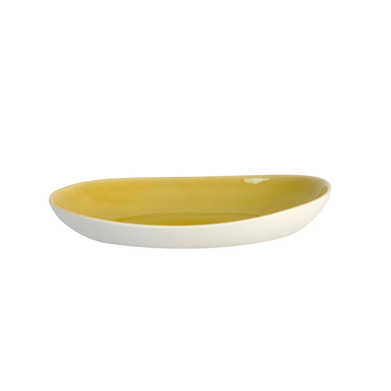 oval broom dish