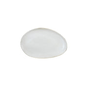 plat ovale s blanc-Jars Céramistes
