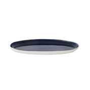 plateau ovale bleu nuit