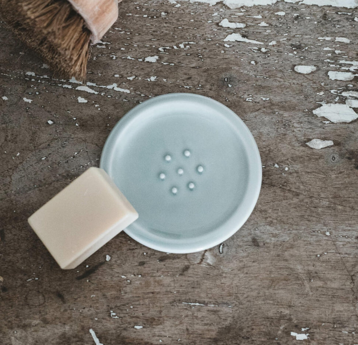 oxide gray soap dish